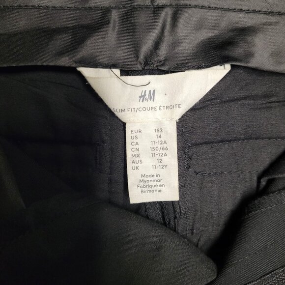 Black Dress Pants US 14 / age 11 - 12 yo - Picture 11 of 13